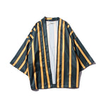 The Striped Kimono Style Jacket